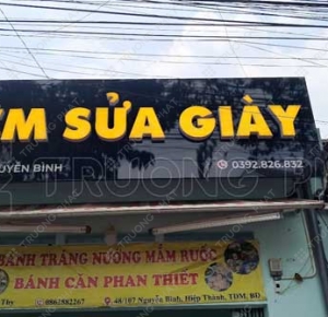 BẢNG HIỆU BÀU BÀNG