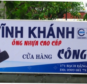 BẢNG HIỆU  BẠT LÓT TÔN