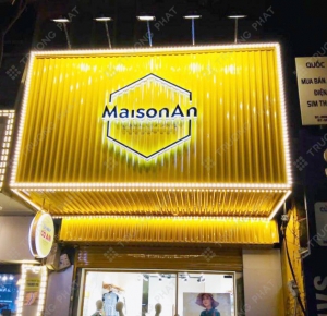 BẢNG HIỆU LAM SÓNG GẮN CHỮ NỔI