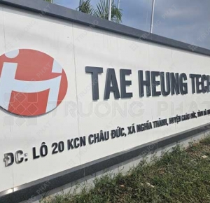 CHỮ NỔI INOX DẦU TIẾNG