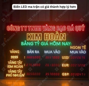 LÀM BIỂN LED MATRIX DẦU TIẾNG | BẢNG HIỆU QUẢNG CÁO
